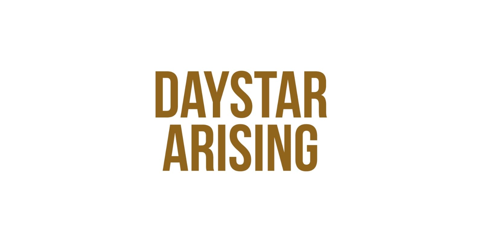 Daystar Arising Image